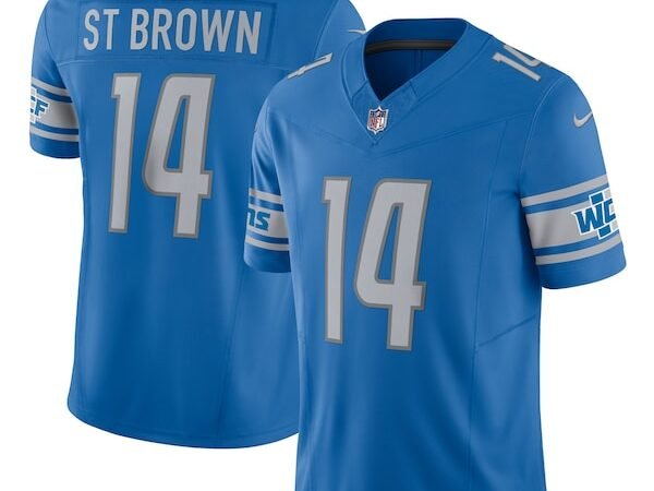 Amon-Ra St. Brown Detroit Lions Nike Vapor F.U.S.E. Limited Jersey - Blue