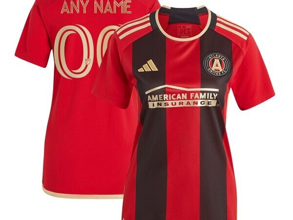 Atlanta United FC adidas Women's 2024 The 17s' Kit Replica Custom Jersey - Black