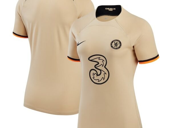 Chelsea Nike Women's 2022/23 Third Replica Jersey - Gold
