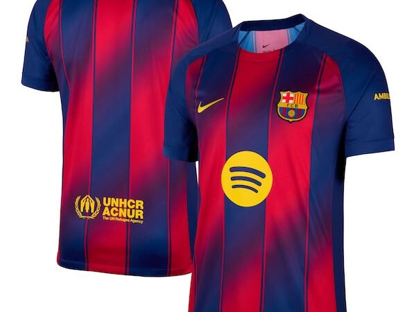 Barcelona Nike 2025/26 Home Replica Jersey - Navy