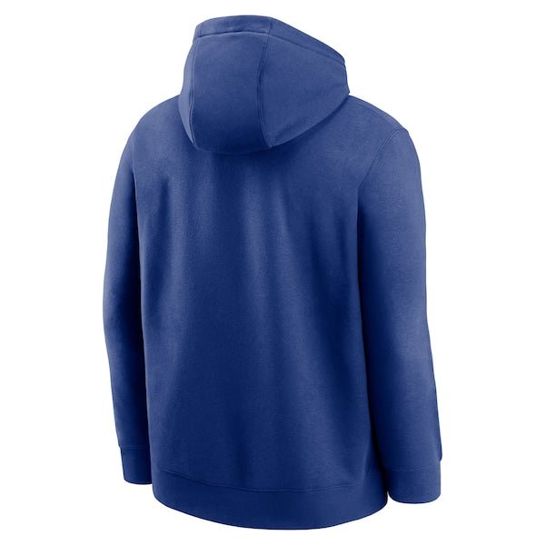 Los Angeles Dodgers Nike 2025 World Series Champions Logo Home Plate Hoodie - Royal