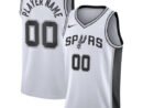 San Antonio Spurs Nike 2020/21 Swingman Custom Jersey - Association Edition - White