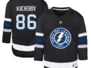 Nikita Kucherov Tampa Bay Lightning Youth Alternate Replica Player Jersey - Black