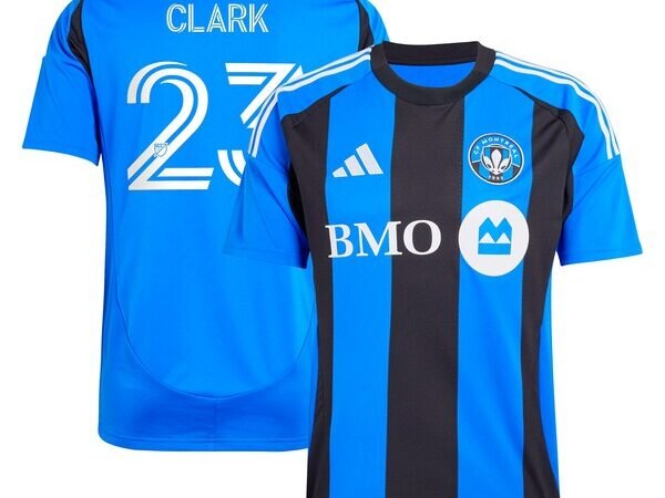 Caden Clark CF Montreal adidas 2025 Montréal Original Replica Player Jersey - Blue