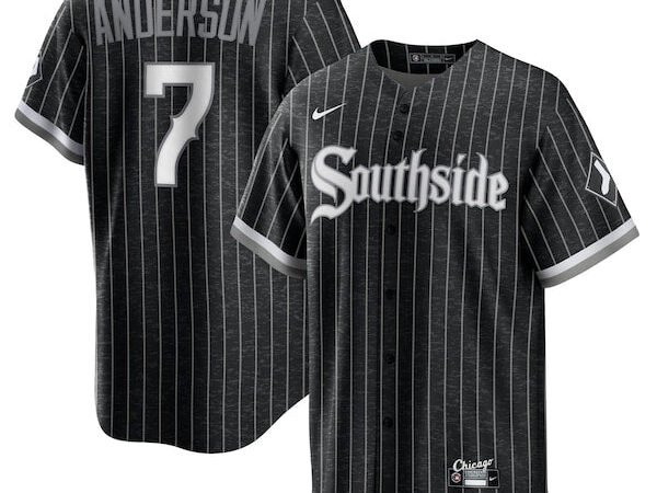 Tim Anderson Chicago White Sox Nike City Connect Replica Player Jersey - Black