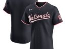 Washington Nationals Nike Alternate Vapor Premier Elite Patch Jersey - Navy