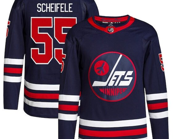 Mark Scheifele Winnipeg Jets adidas Alternate Primegreen Authentic Player Jersey - Navy