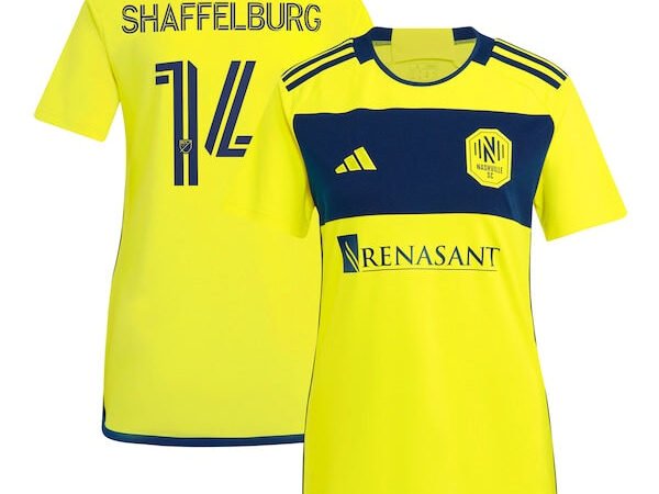 Jacob Shaffelburg Nashville SC adidas Women's 2024 The 615 Kit Replica Player Jersey - Yellow