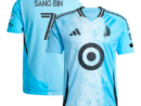 Jeong Sang-bin Minnesota United FC adidas 2025 CONVERGENCE Authentic Player Jersey - Blue
