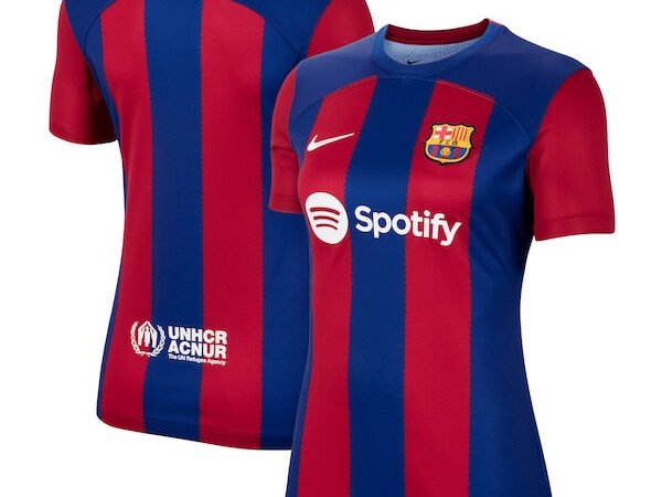 Barcelona Nike Women's 2023/24 Home Stadium Replica Jersey - Royal