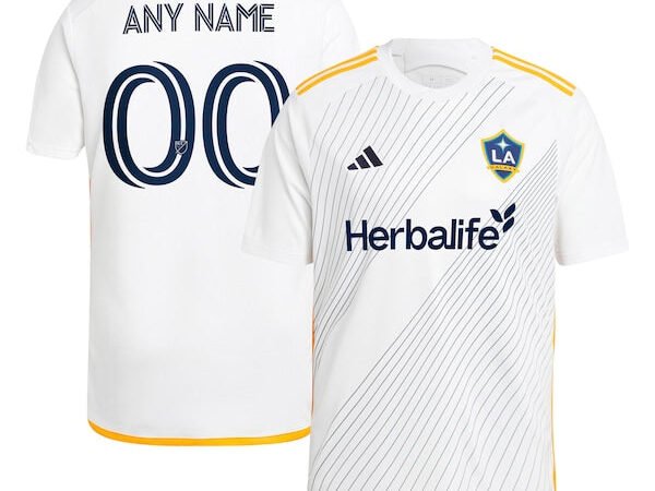 LA Galaxy adidas 2024 Angeleno Kit Replica Custom Jersey - White