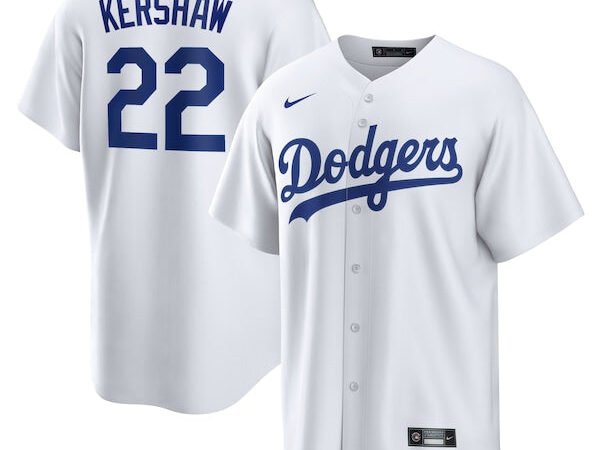 Clayton Kershaw Los Angeles Dodgers Nike Home Replica Player Name Jersey - White