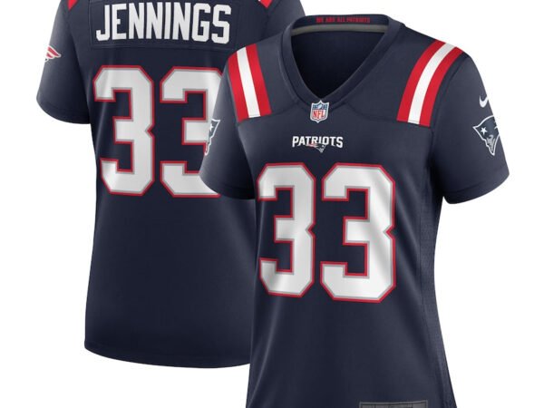 Anfernee Jennings New England Patriots Nike Women's Team Game Jersey -  Navy