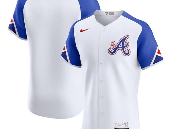 Atlanta Braves Nike City Connect Elite Jersey - White