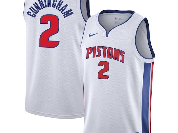 Cade Cunningham Detroit Pistons Nike Youth Swingman Jersey - Association Edition - White