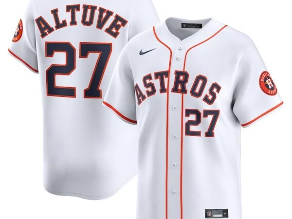 Jose Altuve Houston Astros Nike Home Limited Player Jersey - White