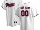 Minnesota Twins Nike Youth Home Replica Custom Jersey - White