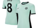 Enzo Fernández Chelsea Nike Women's 2023/24 Third Stadium Replica Player Jersey - Mint