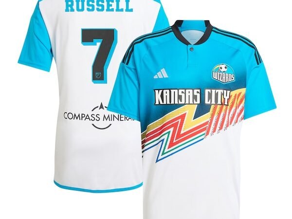 Johnny Russell Sporting Kansas City adidas 2024 Archive Replica Jersey - White