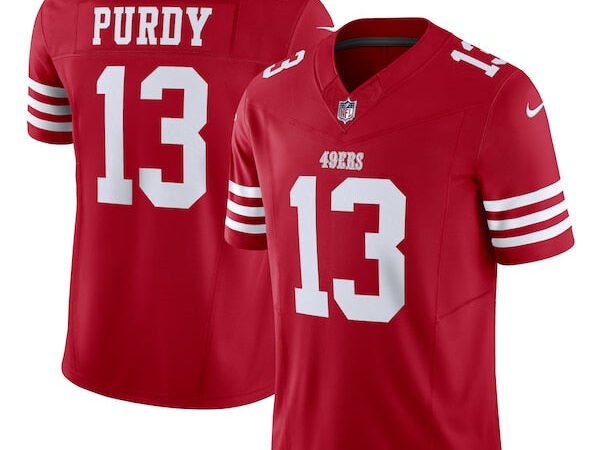 Brock Purdy San Francisco 49ers Nike Vapor F.U.S.E. Limited Jersey - Scarlet