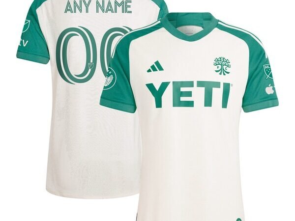 Austin FC adidas 2024 The Armadillo Kit Authentic Custom Jersey - Tan