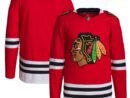 Chicago Blackhawks adidas Men's Home Primegreen Authentic Jersey - Red