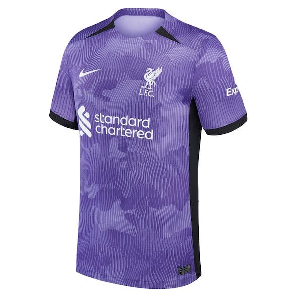 Darwin Núñez Liverpool Nike 2023/24 Third Stadium Replica Player Jersey - Purple