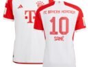 Leroy Sané Bayern Munich adidas 2023/24 Home Authentic Jersey - White/Black