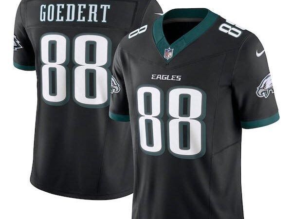Dallas Goedert Philadelphia Eagles Nike Alternate Vapor F.U.S.E. Limited Jersey - Black/Green/Kelly Green