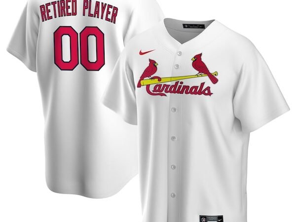 St. Louis Cardinals Nike Home Pick-A-Player Retired Roster Replica Jersey - White