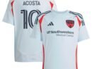 Luciano Acosta FC Dallas adidas Youth 2025 The Inferno Kit Replica Player Jersey - Light Blue