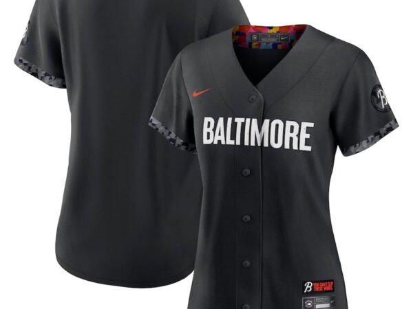 Baltimore Orioles Nike Women's 2023 City Connect Replica Jersey - Black