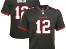 Tom Brady Tampa Bay Buccaneers Nike Youth Alternate Game Jersey - Pewter