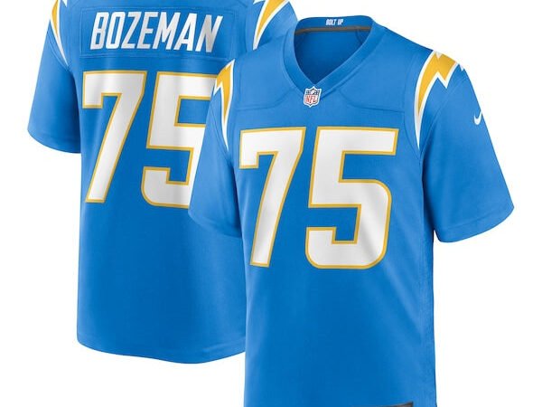 Bradley Bozeman Los Angeles Chargers Nike  Game Jersey -  Powder Blue