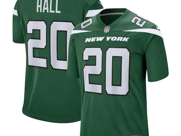Breece Hall New York Jets Nike Player Game Jersey - Green/White