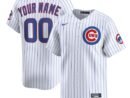 Chicago Cubs Nike Home Limited Custom Jersey - White