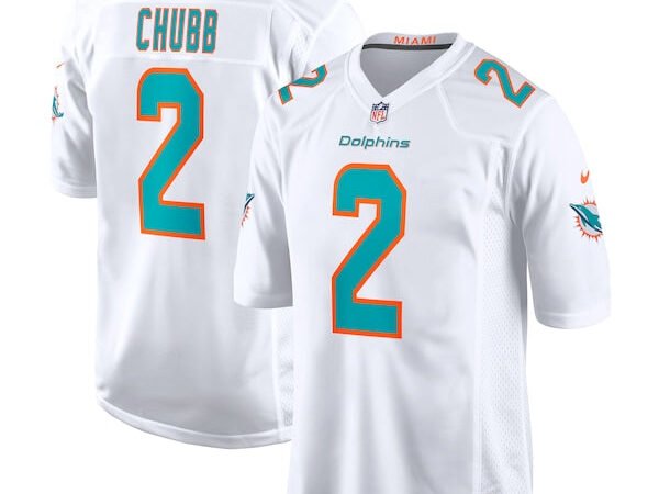 Bradley Chubb Miami Dolphins Nike Game Player Jersey - White