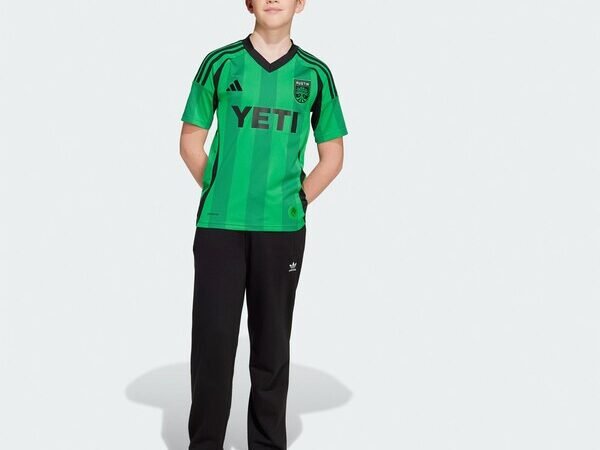 Austin FC adidas Youth 2025 The Heartbeat Kit Replica Jersey - Green