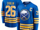 Rasmus Dahlin Buffalo Sabres  Home Captain Patch Breakaway Jersey - Royal