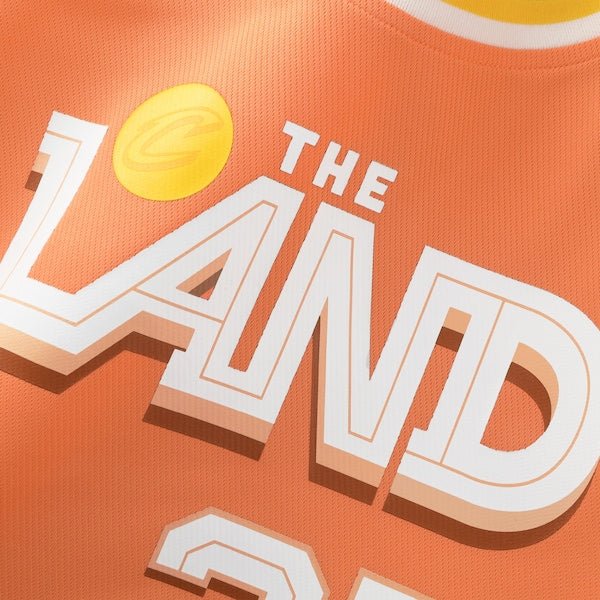 Darius Garland Cleveland Cavaliers Youth 2025/26 City Edition Fast Break Jersey - Orange