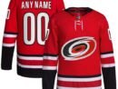 Carolina Hurricanes adidas  Alternate  Primegreen Authentic Custom Jersey - Red