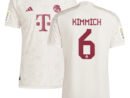 Joshua Kimmich Bayern Munich adidas 2023/24 Third Authentic Jersey - White