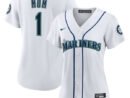 Seattle Mariners Nike Women's #1 Mom Home Replica Jersey - White