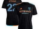 Kevin O'Toole New York City FC adidas 2024 24/7 Kit Replica Player Jersey – Black