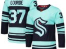 Yanni Gourde Seattle Kraken adidas Reverse Retro 2.0 Authentic Player Jersey - Light Blue