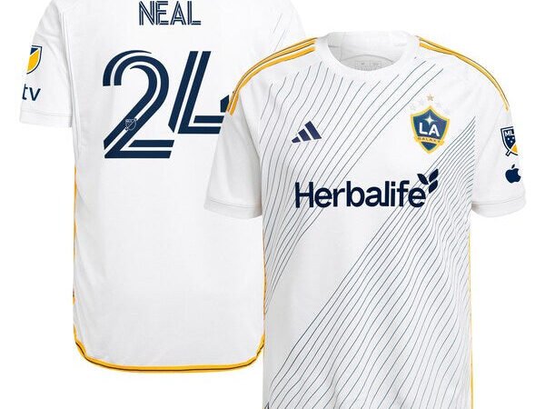 Jalen Neal LA Galaxy adidas 2024 Angeleno Kit Authentic Player Jersey - White/Green