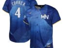 Carlos Correa Minnesota Twins Nike Youth 2024 City Connect Limited Jersey - Royal
