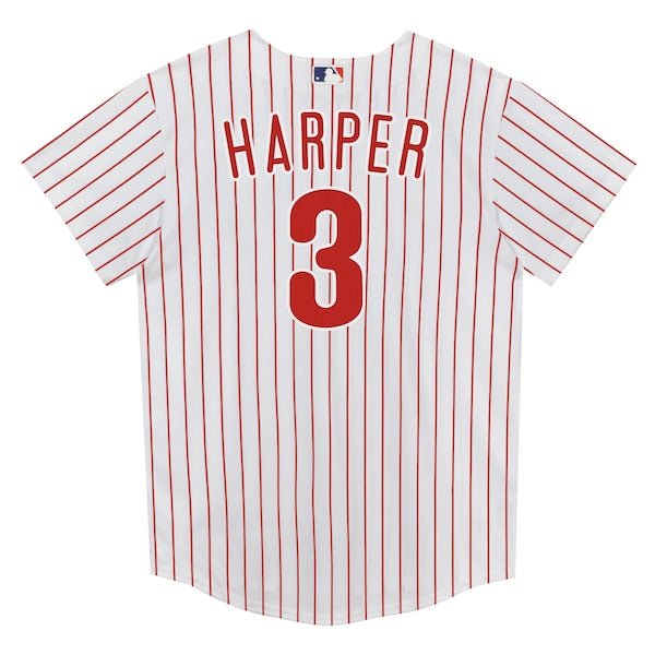 Bryce Harper Philadelphia Phillies Nike Preschool Home Replica 2.0 Player Jersey - White