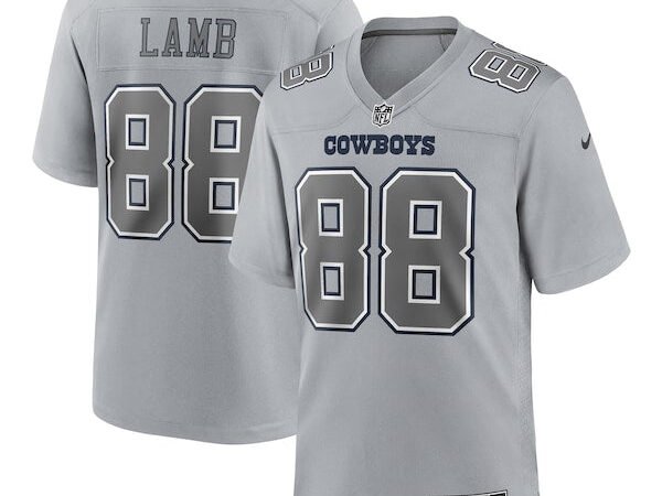 CeeDee Lamb Dallas Cowboys Nike Atmosphere Fashion Game Jersey - Gray