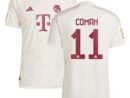 Kingsley Coman Bayern Munich adidas 2023/24 Third Authentic Jersey - White